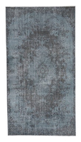 Vintage Iranian Wool Rug Unique 10875 151x277