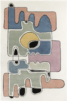 Toulemonde Bochart Tête À Tête Multi Carpet