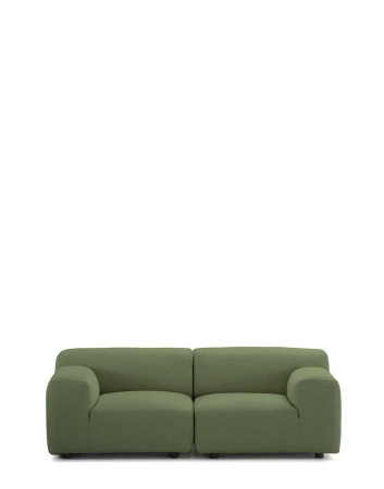 Plastics Duo Two-Seater Orsetto Sofa Green