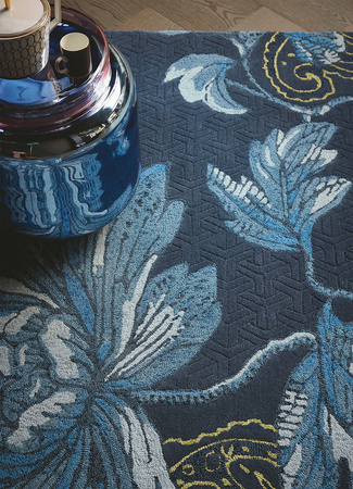 Wedgwood Home Fabled Floral Navy Carpet 37508