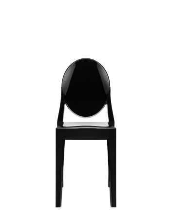 Victoria Ghost Chair Black