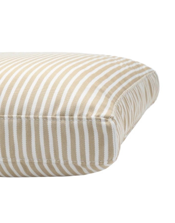 Cushion Stripes 48x48 cm Pillow Beige
