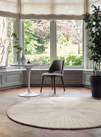 Wedgwood Home Folia Round Stone Carpet 38301
