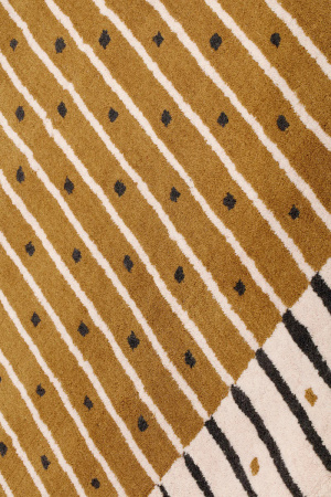 Toulemonde Bochart Exclamation Tabac carpet
