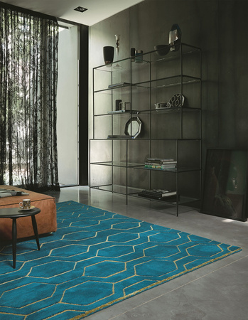 Wedgwood Home Arris Teal Carpet 37307