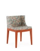 Mademoiselle Liberty Rust Poppy Chair