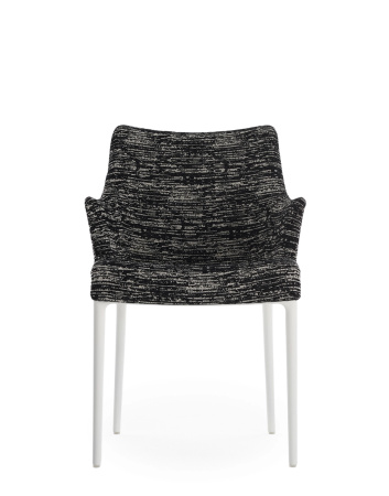 Eleganza Nia Chair White Black