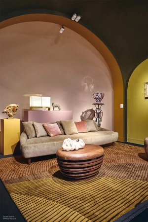 Toulemonde Bochart Ammonite Ocre Carpet