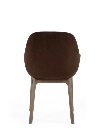 Clap Aquaclean Armchair Taupe Brown