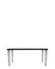 Top Top Glass 190x90 cm Stół Czarny