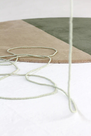 Nanimarquina Pearls Green carpet