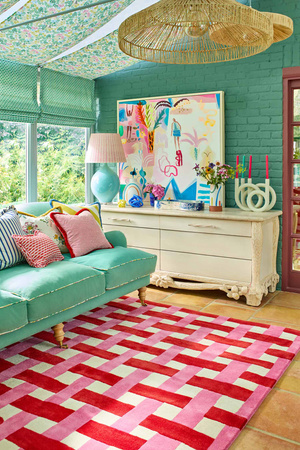 Dywan Harlequin Basketweave Coral - Rose 144102