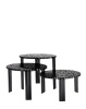T-Table 28 cm Coffee Table Black