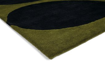 Orla Kiely Stem Black Carpet 059803