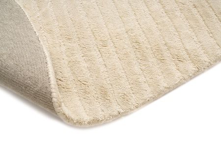 Carpet Decor Siera Ivory Oval Handmade Collection rug