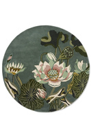 Dywan Wedgwood Waterlily Round Midnight Pond 038608