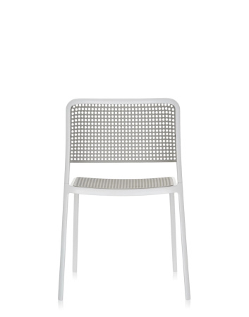 Audrey Chair White Gray