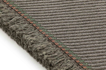 Gan Garden Layers Diagonal Aloe-Opal Carpet