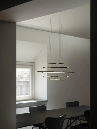 Lampa Wisząca Nemo Drop 5 Czarny