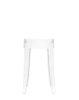 Charles Ghost 46 cm Stool White