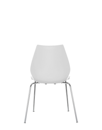 Maui Chair Chrome White