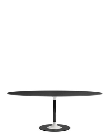 Thierry XXL Oval 192x118 cm Table Black
