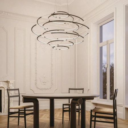 Lampa Wisząca Nemo Drop 9 Czarny