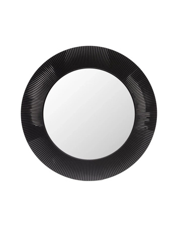 All Saints Mirror Black