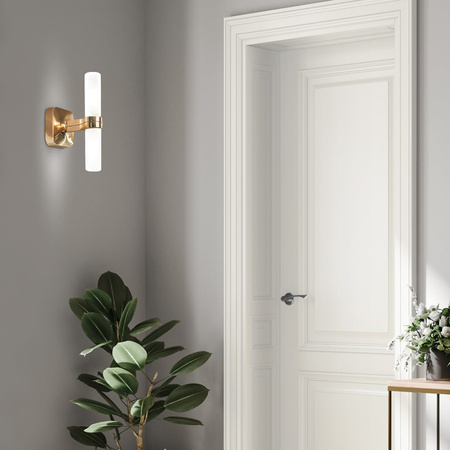Lampa Ścienna Nemo Crown Applique Pozłacany