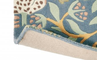 Morris&Co Strawberry Thief Slate Carpet 27718