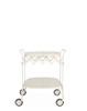 Gastone Book Cart White Matte