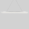 Lampa Wisząca Nemo Ellisse Mega Downlight 2700 K Biały