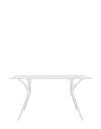 Spoon Table 160x80 cm White Table