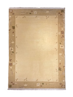 Nepal Muster Vanilla Wool Carpet 170 x 240