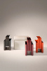 Magazine Rack Stojak na Gazety Bursztynowy