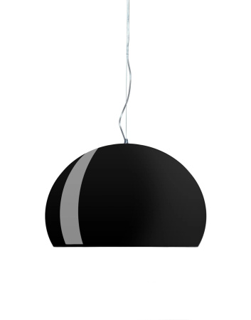 Fl/y Glossy Opaque Lampa Wisząca Czarny