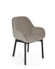 Clap Aquaclean Armchair Black Ecrù