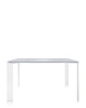 Four Square 128x128 cm Table White White