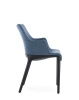 Eleganza Nia Brummel Chair Black Blue