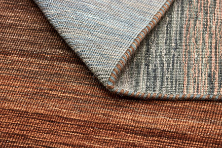 Rezas Panorama Kelim Dark Brown Multi carpet