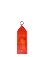 Lantern Table Lamp Red