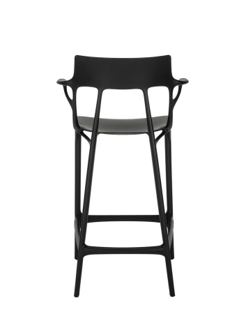 A.I. Stool Recycled 65 cm Krzesło Barowe Czarny