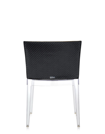 Mademoiselle Kravitz Chair Transparent Raffia Fabric Woven Fabric