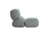 Gan Grapy Outdoor Soft Deco Blue Seat