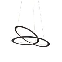 Nemo Kepler Petite Downlight Pendant Lamp 2700 K Black
