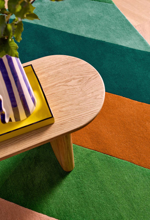 Dywan Harlequin Sherbet Stripe Emerald/Amber 144417