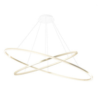 Nemo Ellisse Double 2700 K White Pendant Lamp