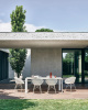 Four Outdoor 158x79 cm Stół Biały