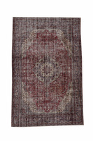 Wool Vintage Iranian Rug Unique 12217 240 x 369
