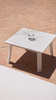 Gandiablasco Timeless Square Auxiliary Table 50x50 cm